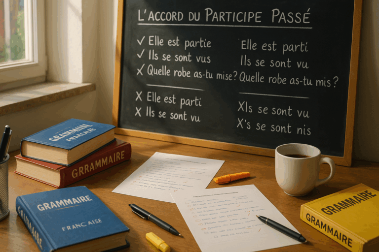 maîtrisez l'accord du participe passé grâce à notre méthode claire et concise. apprenez les règles essentielles pour éviter les erreurs et améliorer votre écriture, le tout expliqué de manière accessible et directe.