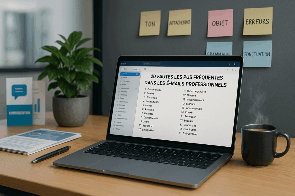 découvrez les 20 fautes les plus courantes dans les e-mails professionnels et apprenez à les éviter pour améliorer votre communication au travail. optimisez vos messages et renforcez votre professionnalisme grâce à nos conseils pratiques.