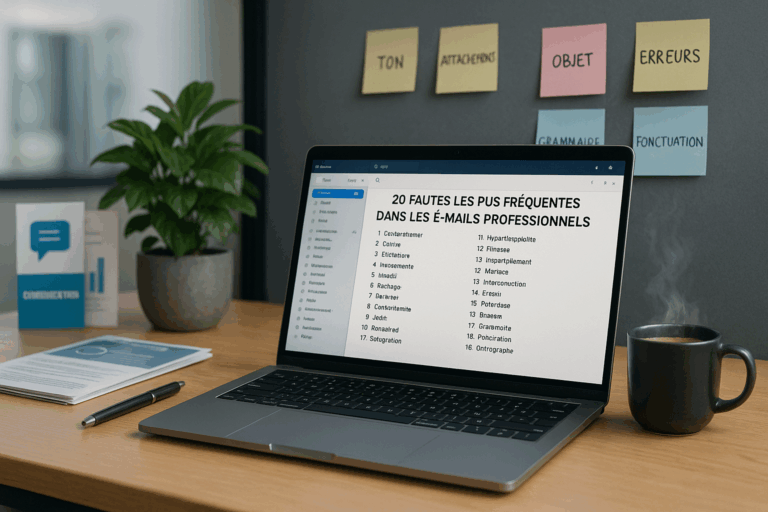 découvrez les 20 fautes les plus courantes dans les e-mails professionnels et apprenez à les éviter pour améliorer votre communication au travail. optimisez vos messages et renforcez votre professionnalisme grâce à nos conseils pratiques.