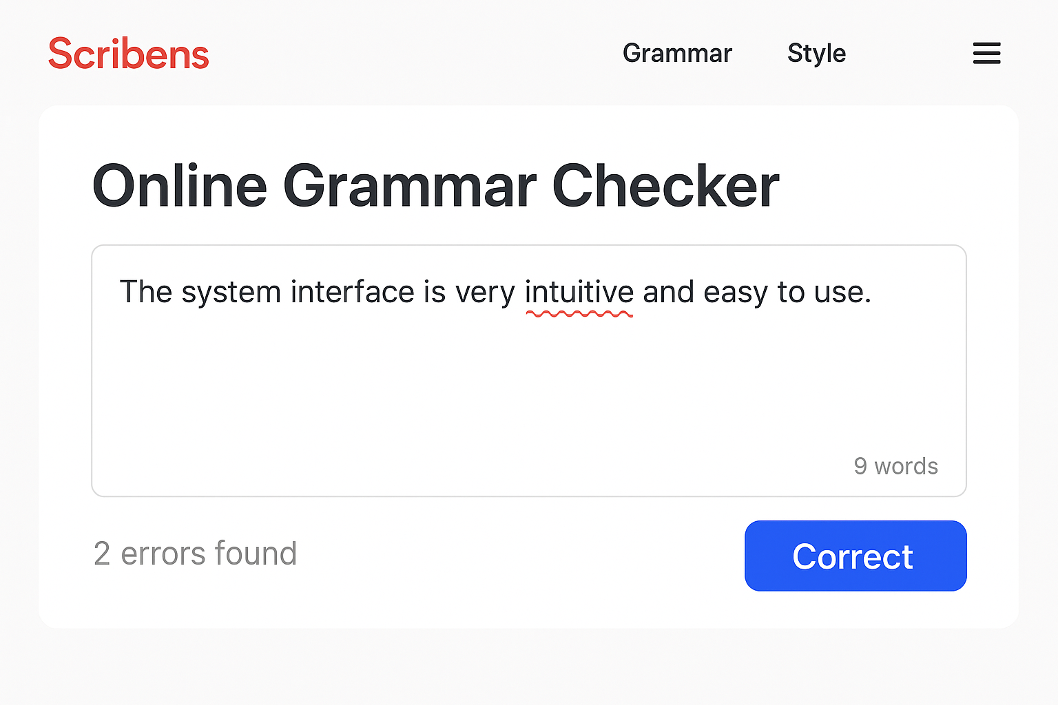 découvrez scribens, un outil gratuit qui vous aide à corriger vos textes en français. explorez ses fonctionnalités et son efficacité pour améliorer la qualité de vos écrits.